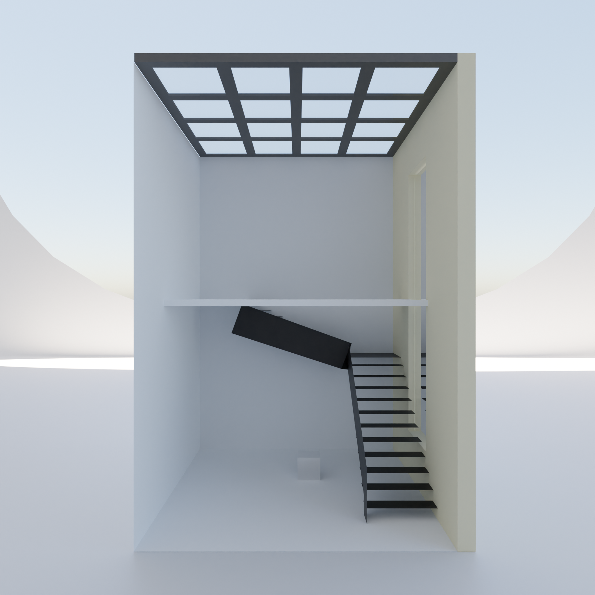 Minimalist Futuristic Room image 1