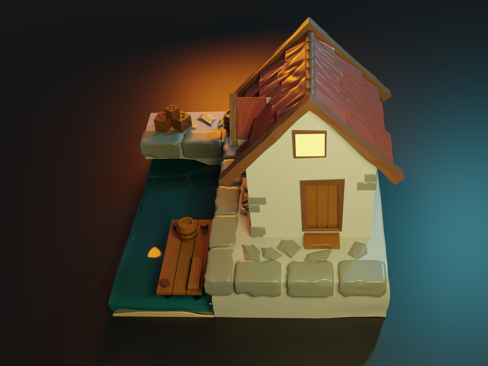 Waterfront Fantasy House image 2