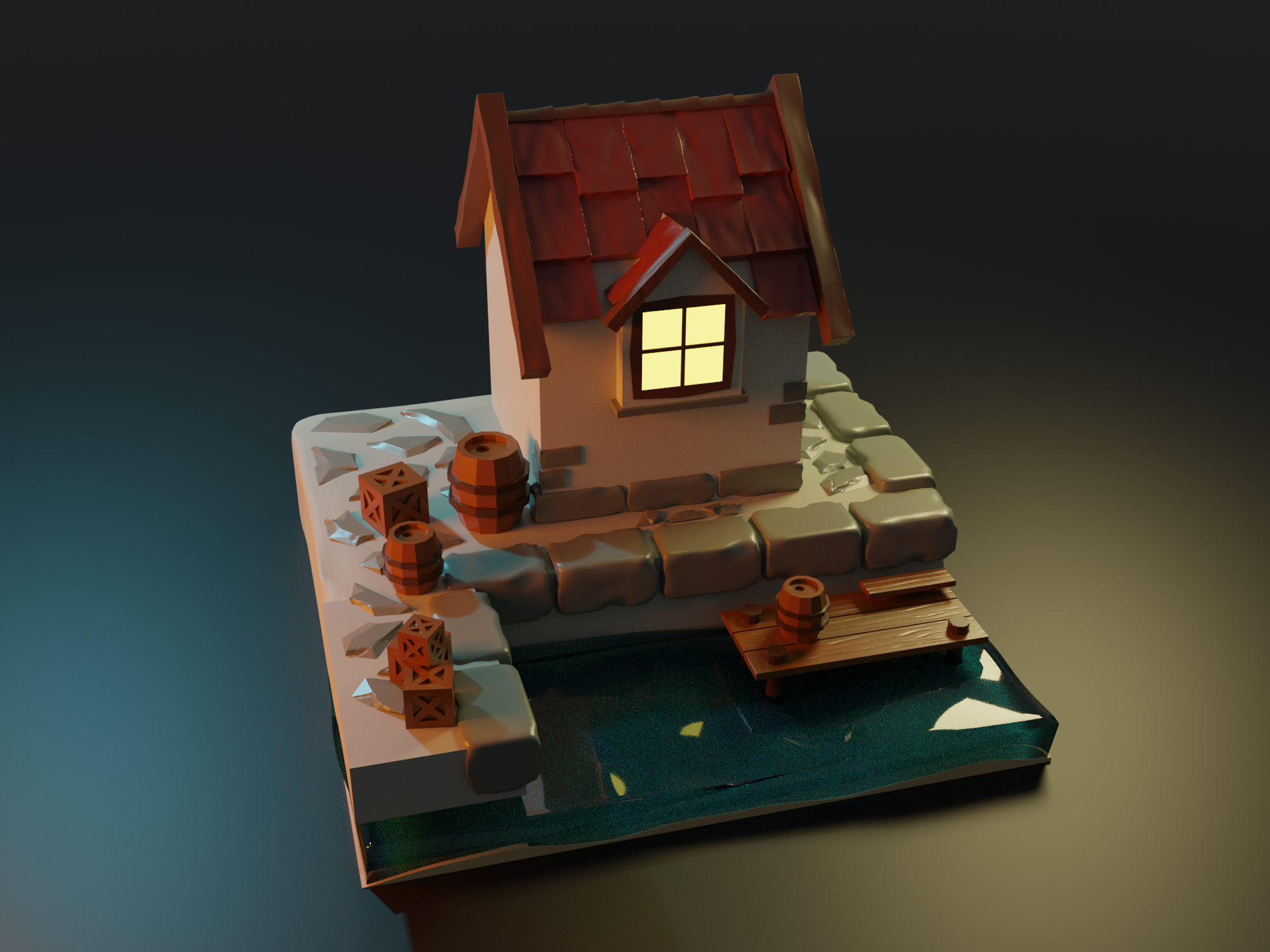 Waterfront Fantasy House image 3