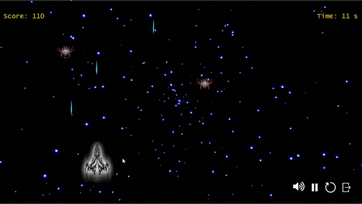 Space Shooter Game image 2