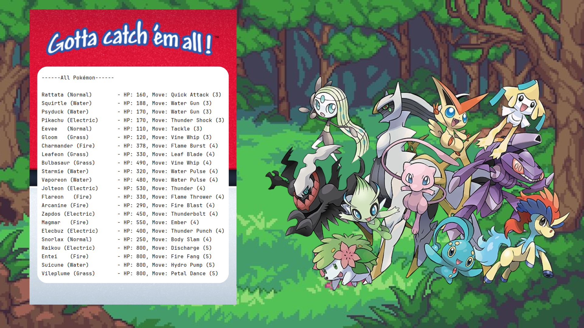 Pokémon Console Game image 2