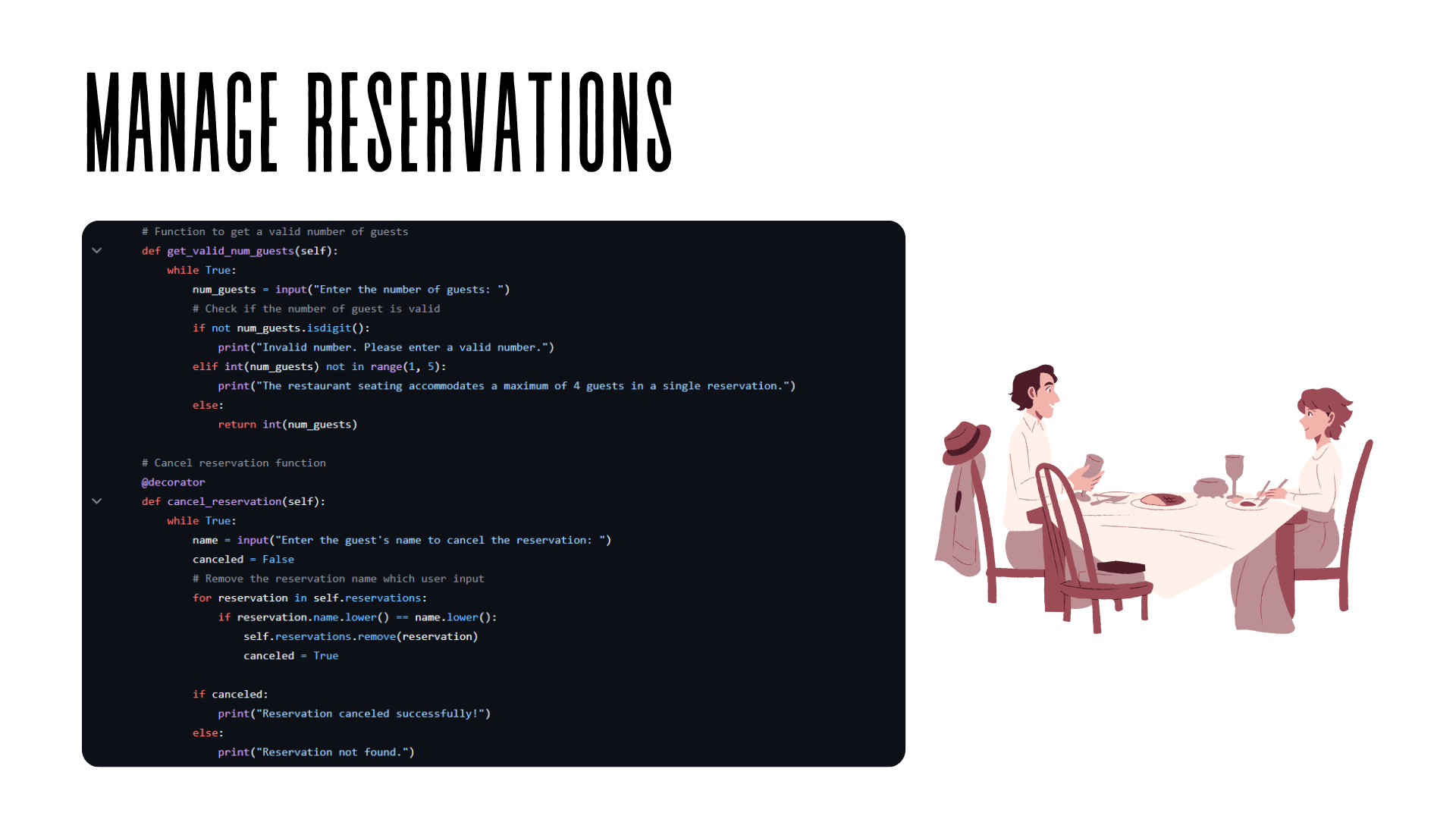 Restaurant Management System image 3